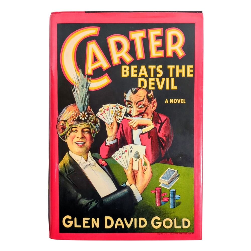 Carter Beats the Devil Glen David Gold 2001 First Edition Novel Hyperion
